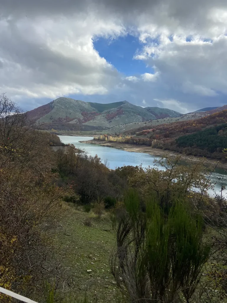 Embalse de Camporredondo en Palencia