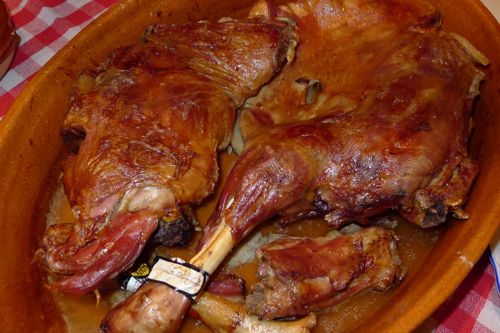 Lechazo asado